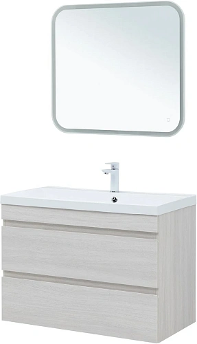 Тумба под раковину Aquanet Нота New 100 дуб холден 00334206 подвесная Тумба под раковину Aquanet Нота New 100 дуб холден 00334206 подвесная