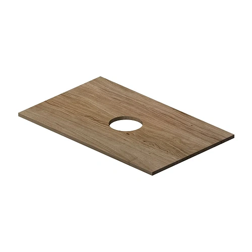 Столешница AM.PM Func M8FST0800OF 80 см, дерево текстурированная Столешница AM.PM Func M8FST0800OF 80 см, дерево текстурированная