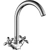 Картинка анонса товара «смеситель для кухни decoroom dr53028 с высоким повортным изливом»