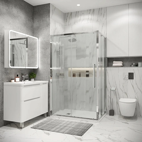 Боковая стенка GROSSMAN Cosmo 200.K33.02.70.10.02 (70x195) хром, стекло шиншилла Боковая стенка GROSSMAN Cosmo 200.K33.02.70.10.02 (70x195) хром, стекло шиншилла