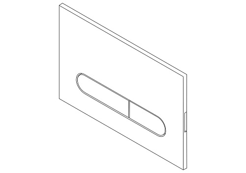 Клавиша смыва BelBagno PROSPERO черный матовый Tocco Morbido BB007-PR-NERO.M Клавиша смыва BelBagno PROSPERO черный матовый Tocco Morbido BB007-PR-NERO.M