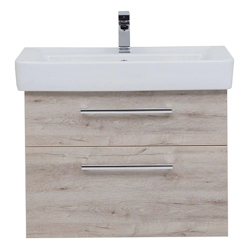 Тумба под раковину DREJA Q MAX, 70 см, подвесная, 2 ящика, дуб кантри 77.0006D Тумба под раковину DREJA Q MAX, 70 см, подвесная, 2 ящика, дуб кантри 77.0006D