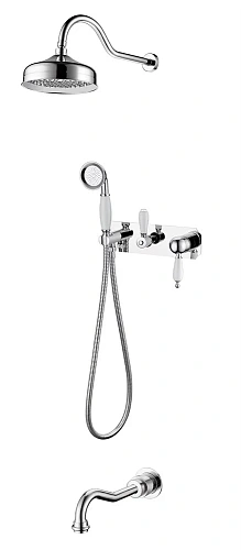 Душевая система Boheme Tradizionale Cromo 268 встраиваемая Душевая система Boheme Tradizionale Cromo 268 встраиваемая
