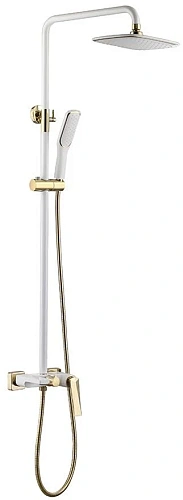 Душевая система Boheme VENTURO белый-золото 388-W Душевая система Boheme VENTURO белый-золото 388-W