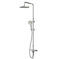 Душевая система AM.PM Like F0780200 верхний душ 250мм, штанга 1030-1460 мм Душевая система AM.PM Like F0780200 верхний душ 250мм, штанга 1030-1460 мм