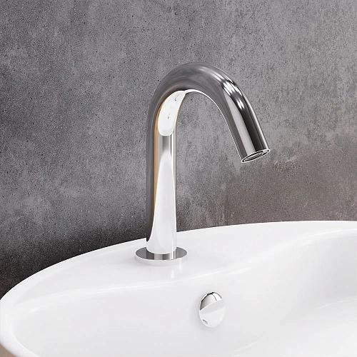 Смеситель для раковины Damixa Scandinavian Pure 360290000 cенсорный, хром Смеситель для раковины Damixa Scandinavian Pure 360290000 cенсорный, хром