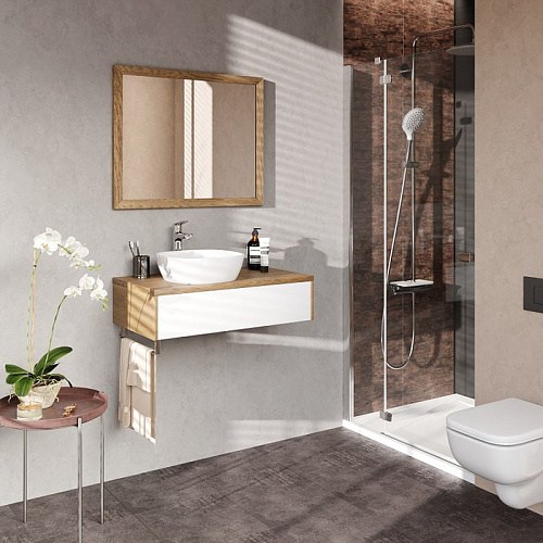 Тумба с раковиной IDDIS Torr подвесная 80 см белый/светлое дерево (TOR80W0i95K) Тумба с раковиной IDDIS Torr подвесная 80 см белый/светлое дерево (TOR80W0i95K)