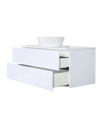 Тумба с раковиной Orange Otto Ot-100TuMDF+B08-360W подвесная Тумба с раковиной Orange Otto Ot-100TuMDF+B08-360W подвесная