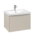Тумба под раковину Villeroy & Boch Subway 3.0 с подсветкой Cashmere Grey / Cashmere Grey C575L2VN Тумба под раковину Villeroy & Boch Subway 3.0 с подсветкой Cashmere Grey / Cashmere Grey C575L2VN