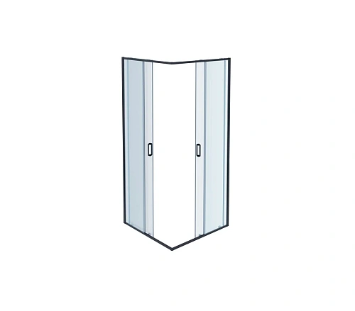 Душевой уголок Aquatek АРИЯ AQ ARI KV 09020BL двери раздвижные 900x900x2000 профиль черный, стекло прозрачное Душевой уголок Aquatek АРИЯ AQ ARI KV 09020BL двери раздвижные 900x900x2000 профиль черный, стекло прозрачное