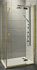 Картинка анонса товара «душевой уголок radaway almatea gold kdj 32141-09-01nr 120х80 прозрачное стекло r»
