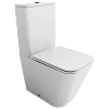 Чаша напольного унитаза Ceramica Nova Сubic CN1803T-B Торнадо Чаша напольного унитаза Ceramica Nova Сubic CN1803T-B Торнадо