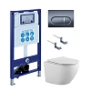 Комплект унитаза SET Aquatek ЕВРОПА-050 4в1 с инсталляцией, креплением, клавишей смыва и сиденьем микролифт Комплект унитаза SET Aquatek ЕВРОПА-050 4в1 с инсталляцией, креплением, клавишей смыва и сиденьем микролифт