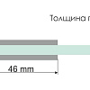 Душевая дверь WasserKRAFT Alme 15R30 хром Душевая дверь WasserKRAFT Alme 15R30 хром