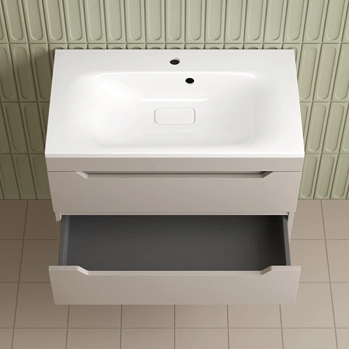 Тумба под раковину Style Line Остин 80 см ЛС-00002405 подвесная, крем Тумба под раковину Style Line Остин 80 см ЛС-00002405 подвесная, крем