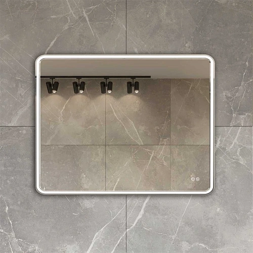 Зеркало Vincea LED VLM-3VC800-2 800х600 c сенсорным выключателем и диммером, антизапотевание Зеркало Vincea LED VLM-3VC800-2 800х600 c сенсорным выключателем и диммером, антизапотевание