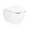 Картинка анонса товара «унитаз подвесной cezares stylus-tor czr-6601-th-tor/czr-870-sc безободковый с сиденьем»