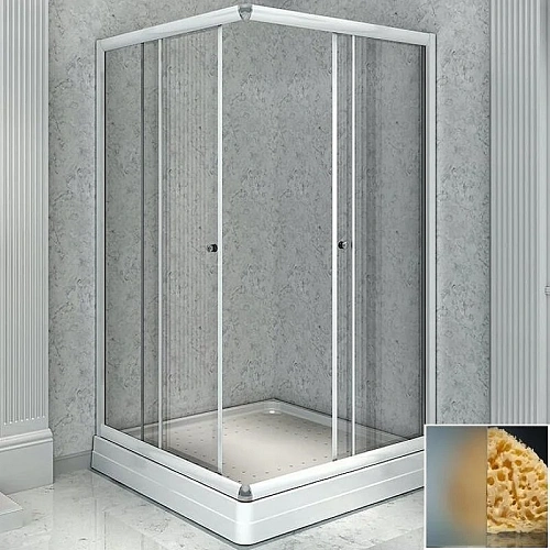 Душевой уголок Radomir Дрим 90 1-09-1-0-0-1181 квадратный, стекла матовые, профиль белый Душевой уголок Radomir Дрим 90 1-09-1-0-0-1181 квадратный, стекла матовые, профиль белый