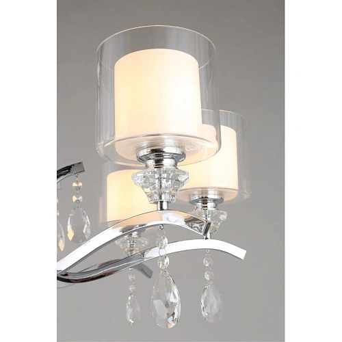 Люстра подвесная Omnilux Bollate OML-70903-08 Люстра подвесная Omnilux Bollate OML-70903-08