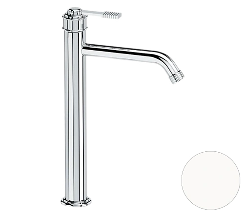 Смеситель для раковины Remer Atelier AL11LXLBO, белый матовый Смеситель для раковины Remer Atelier AL11LXLBO, белый матовый