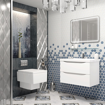 Тумба под раковину Opadiris Элеганс 80, белый матовый (под раковину CeraStyle FRAME 80) Z0000014969 Тумба под раковину Opadiris Элеганс 80, белый матовый (под раковину CeraStyle FRAME 80) Z0000014969