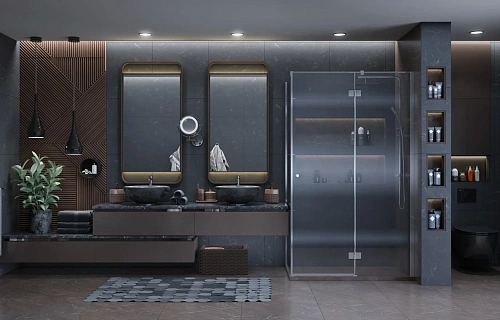 Душевой уголок Ambassador Diamond 12011104R (1200x800x2000) Душевой уголок Ambassador Diamond 12011104R (1200x800x2000)