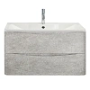 Тумба под раковину BelBagno ACQUA-900-2C-SO-CVG подвесная 900x450 Cemento Verona Grigio