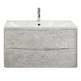 Тумба под раковину BelBagno ACQUA-1000-2C-SO-CVG подвесная 1000x450 Cemento Verona Grigio Тумба под раковину BelBagno ACQUA-1000-2C-SO-CVG подвесная 1000x450 Cemento Verona Grigio