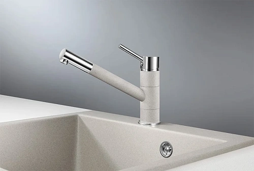 Смеситель для кухни Granula 0010, БАЗАЛЬТ Смеситель для кухни Granula 0010, БАЗАЛЬТ