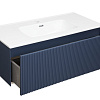 Тумба под раковину LA FENICE TERRA Blu Grigio синяя 100 FNC-01-TER-BG-100 Тумба под раковину LA FENICE TERRA Blu Grigio синяя 100 FNC-01-TER-BG-100