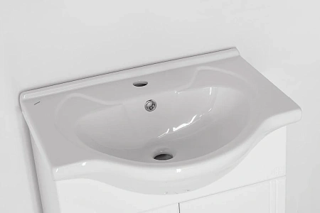 Тумба под раковину Style Line Эко Стандарт 58 ЛС-00002469 напольная, белый Тумба под раковину Style Line Эко Стандарт 58 ЛС-00002469 напольная, белый