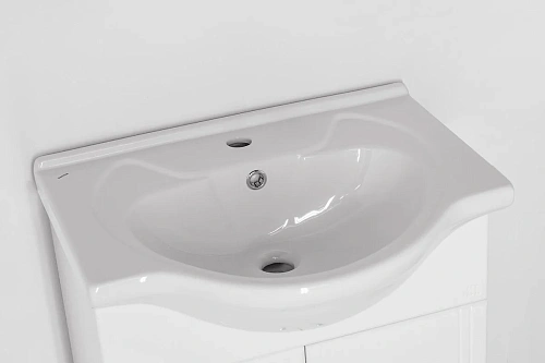 Тумба под раковину Style Line Эко Стандарт 58 ЛС-00002469 напольная, белый Тумба под раковину Style Line Эко Стандарт 58 ЛС-00002469 напольная, белый