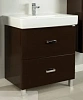 Тумба с раковиной Aquaton Америна 80 Н (1A1694K1AM430) темно-коричневая Тумба с раковиной Aquaton Америна 80 Н (1A1694K1AM430) темно-коричневая