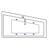 Акриловая ванна EXCELLENT Sfera 170x100 правая SOFT бронза WAEX.SFP17.SOFT.BR Акриловая ванна EXCELLENT Sfera 170x100 правая SOFT бронза WAEX.SFP17.SOFT.BR