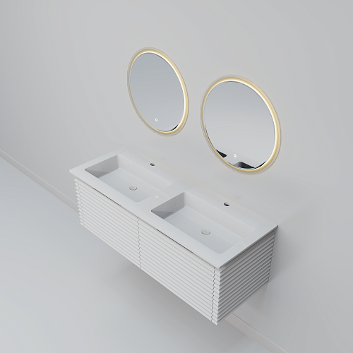 Комплект мебели ArtDecco Jacqueline 120 AJC12W34D2M0 белый Комплект мебели ArtDecco Jacqueline 120 AJC12W34D2M0 белый