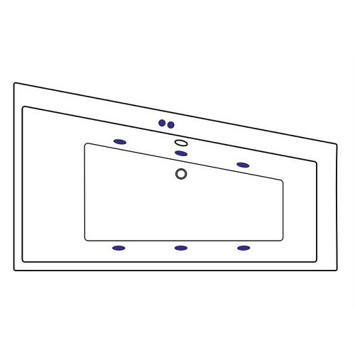 Акриловая ванна EXCELLENT Sfera 170x100 правая SOFT бронза WAEX.SFP17.SOFT.BR Акриловая ванна EXCELLENT Sfera 170x100 правая SOFT бронза WAEX.SFP17.SOFT.BR