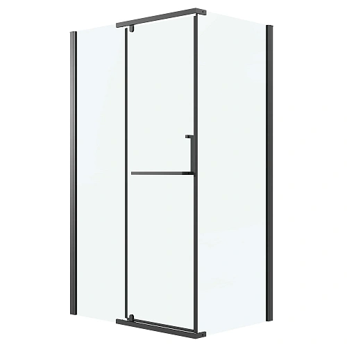 Боковая стенка GROSSMAN Pragma 200.K33.03.90.21.00 (90x195) черный матовый, стекло прозрачное Боковая стенка GROSSMAN Pragma 200.K33.03.90.21.00 (90x195) черный матовый, стекло прозрачное