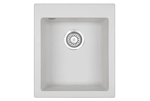 Кухонная мойка Granula 4201, АРКТИК (БЕЛЫЙ), кварц 415х490 Кухонная мойка Granula 4201, АРКТИК (БЕЛЫЙ), кварц 415х490