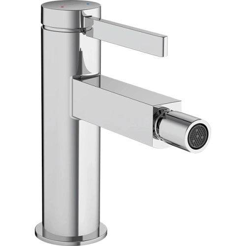 Смеситель для биде Hansgrohe Finoris со сливным клапаном Push-Open 76200000, хром Смеситель для биде Hansgrohe Finoris со сливным клапаном Push-Open 76200000, хром
