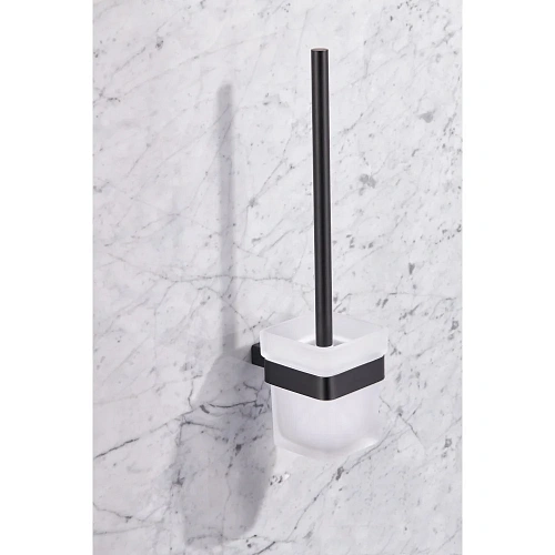 Ершик для унитаза Milacio Ultra (MCU.954.MB) черный матовый Ершик для унитаза Milacio Ultra (MCU.954.MB) черный матовый