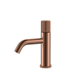 Детальная картинка товара «смеситель для раковины boheme stick 121-cb.3 copper bronze linea»