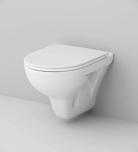 Унитаз подвесной AM.PM Gem C901738SC Крышка-сиденье Унитаз подвесной AM.PM Gem C901738SC Крышка-сиденье