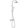 Картинка анонса товара «душевая система kludi logo dual shower system с термостатом 6809405-00»