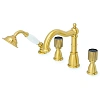 Картинка анонса товара «смеситель на борт ванны boheme royal cristal 391-royal/crst black»