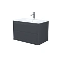 Тумба с раковиной IDDIS Oxford Neo (OXN80D0i95K) подвесная, 80 см, темно-серый Тумба с раковиной IDDIS Oxford Neo (OXN80D0i95K) подвесная, 80 см, темно-серый