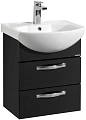 Тумба под раковину Aquaton Ария 50 М подвесная черный 1A140001AA950 Тумба под раковину Aquaton Ария 50 М подвесная черный 1A140001AA950