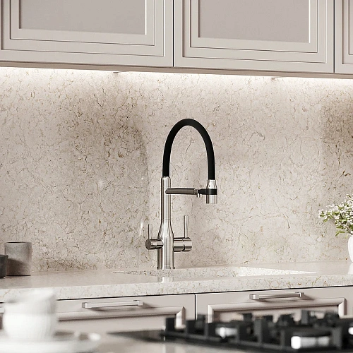 Смеситель для кухни Sancos Garda SC4009BN под фильтр, брашированный никель Смеситель для кухни Sancos Garda SC4009BN под фильтр, брашированный никель