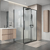 Душевой уголок Niagara Nova NG-34-12AGR-A90GR-34 (120х90х195) прямоугольник, раздвижная, графит, стекло прозрачное Душевой уголок Niagara Nova NG-34-12AGR-A90GR-34 (120х90х195) прямоугольник, раздвижная, графит, стекло прозрачное