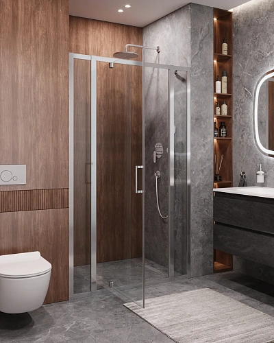 Душевая дверь CEZARES MOLVENO-BA-12-100+40-C-Cr-IV 140 см Душевая дверь CEZARES MOLVENO-BA-12-100+40-C-Cr-IV 140 см