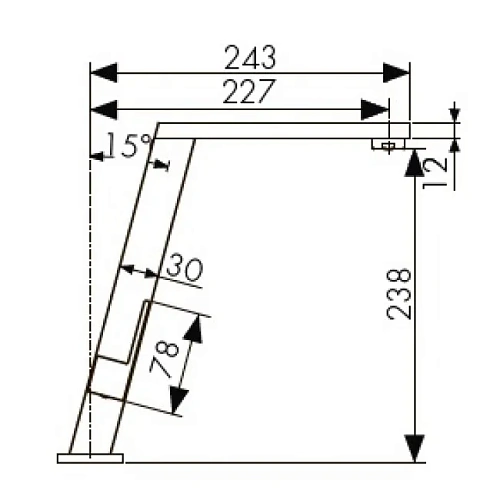 Смеситель для кухни Kaiser 30144 хром Смеситель для кухни Kaiser 30144 хром